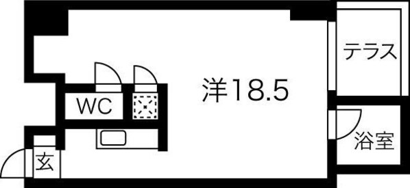 プリマヴェール名駅シュールの物件間取画像